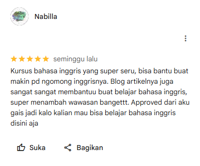 Ulasan Google 5